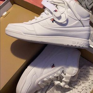 Fila high tops size 10